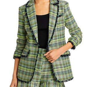 Cinq a Sept Woven Khloe Blazer in Oasis Multi